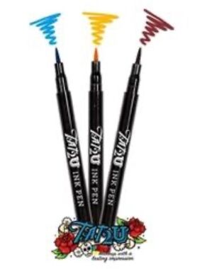 🆕 8 TATTOO BODY ART Ink Pen! 💥